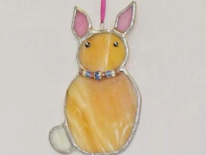 Stained Glass Easter Bunny Suncatcher - Picture 1 of 5