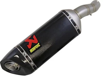 Silenciador deslizable de fibra de carbono Yamaha YZF-R3 2015-2020 Akrapovic Foto 1 de 4