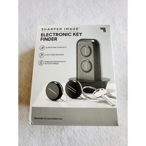Sharper Image Electronic Key Finder Locator Wireless Remote 2 Key Fobs - Picture 1 of 6