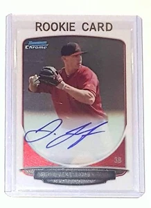 JAKE LAMB 2013 BOWMAN CHROME AUTOGRAPHED RC ROOKIE AUTO ON CARD FREE S/H - Picture 1 of 2