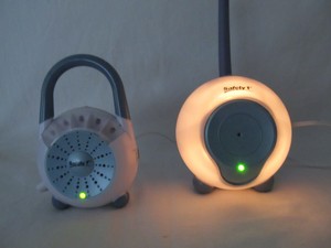 safety first audio baby monitor
