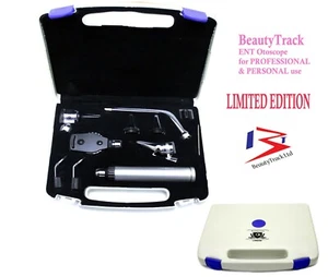 ENT Otoscope Ophthalmoscope Opthalmoscope Nasal Larynx Diagnostic Set CE NEW - Picture 1 of 4