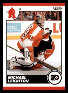 2010-11 Score Glossy #365 Michael Leighton Philadelphia Flyers - Picture 1 of 2