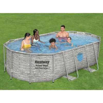 Bestway Power Steel Swimmingpool-Set 427x250x100 cm - Bild 1 von 4