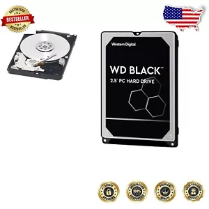 High-Performance 1TB WD Black 2.5-Inch Hard Drive - 7200 RPM for Enhancing PCs - Picture 1 of 3