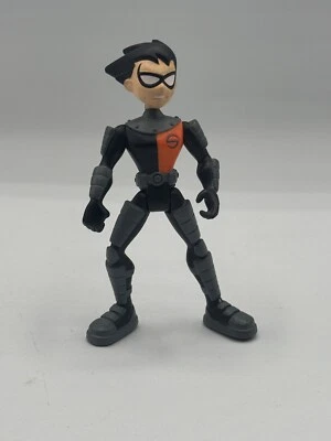 DC Teen Titans GO! FIGURA SLADE ARMOR ROBIN 3.5" Bandai Cartoon Network 2004 Foto 1 de 4