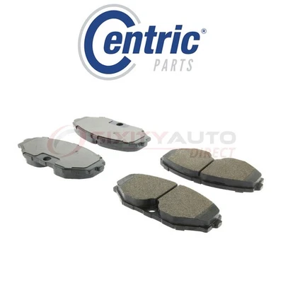 Centric Semi Metallic Brake Pads w Shim for 1990-1995 Infiniti Q45 4.5L V8 - jx Foto 1 de 4