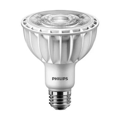 Philips 25.5w PAR30L LED Flood 25d Non-Dimmable 3000K Bright White 120-277V Bulb - Image 1 of 2