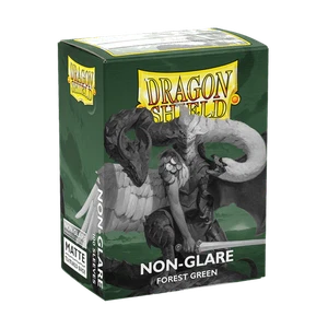 Dragon Shield Non-Glare Matte Forest Green ATM 11825 Pokemon MTG Card Sleeves - Bild 1 von 1
