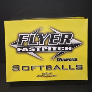 Flyer Fastpitch Diamond Softballs Costura Lanzamiento Rápido Elevada 12FPSC 47 375 EE. UU. 12 Cnt - Imagen 1 de 3