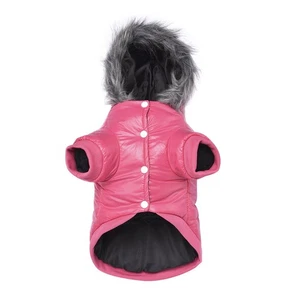 Cappotto per Cani di Piccola Taglia, Giacca Antivento per Cani Tampone con Foro Guinzaglio, Extr... - Foto 1 di 8