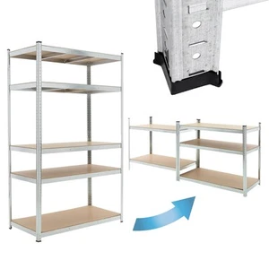 B-Ware Werkstattregal Schwerlastregal Lagerregal Regal Kellerregal 200x120x50 cm - Bild 1 von 6