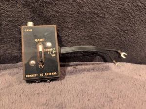 Vintage Computer Atari Game to TV Antenna Switch Adapter VHF Connection - Picture 1 of 4