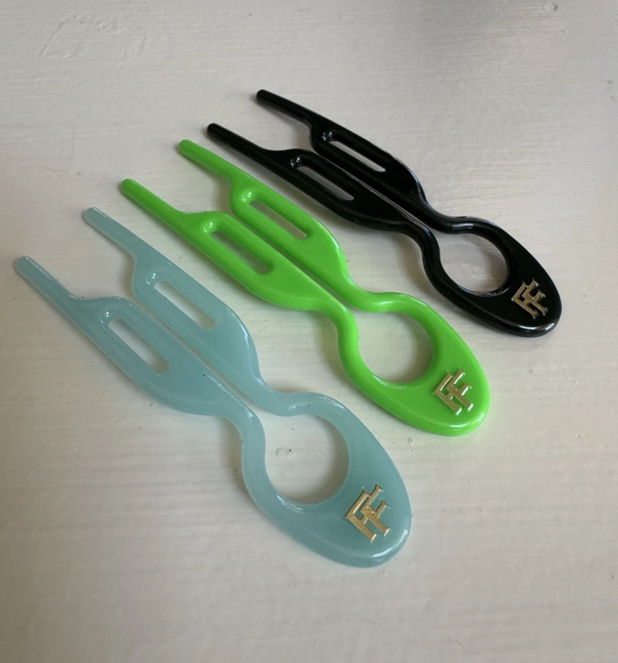 Horquilla Fiona Franchimon Nº 1 Trío-Tentador Azul, Verde Manzana, Verde Esmeralda Foto 1 de 1