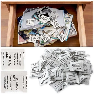 60/100PCS Silica Gel Desiccant Packets Moisture Absorber Drying Bags New - Picture 1 of 14