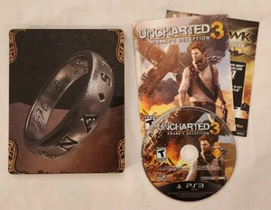 Uncharted 3: Drake's Deception (PlayStation 3 PS3) - Steelbook - Imagen 1 de 7