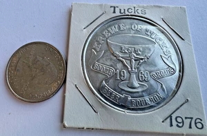 Krewe of Tucks - Salute To The Zoo 1976 Mardi Gras Doubloon #969 - Bild 1 von 3