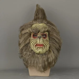 Cosplay Christmas Monster Elf Grinch Masks Halloween Masquerade Masks Prop Latex - Picture 1 of 11