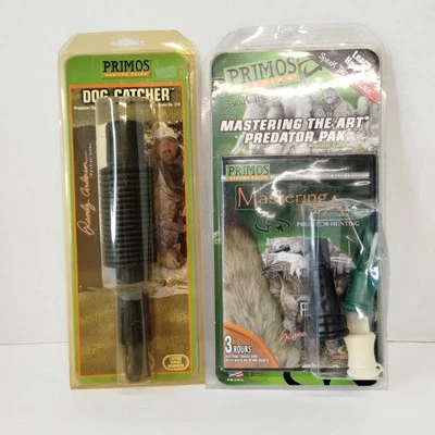 NEW Primos Dog Catcher Predator Call M-370 Speak The Language DVD And Call NOS  - Image 1 of 4