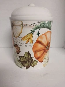Barattolo biscotti zucche botaniche più grande raccolta 11"H - Foto 1 di 5