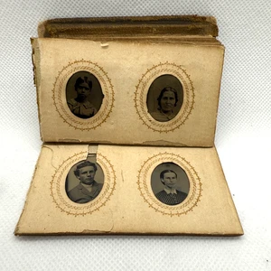 22er Set antike Edelsteinfarben Mann Frau Kind Afroamerikaner älter um 1800 - Bild 1 von 19