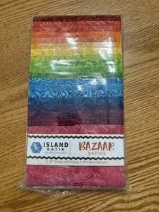 Island Batik - Bazaar Batiks - 40 Tiras - Imagen 1 de 3