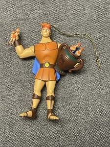 VTG Grolier Disney 26231 147 Hercules Holding Herc Dolls Christmas Ornament 5” - Picture 1 of 2