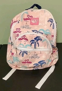 OVP Ocean Pacific Tropical Hawaiian Print Pink Flamingo Kinder Rucksack Schulranzen - Bild 1 von 9