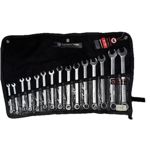 Herramienta Wright 15 piezas 12 Pt. Juego de llaves combinadas métricas de 7 mm a 22 mm - Imagen 1 de 5
