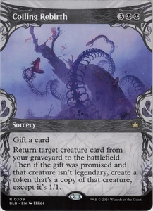 Coiling Rebirth (Showcase) R Bloomburrow 309 NM - Picture 1 of 2