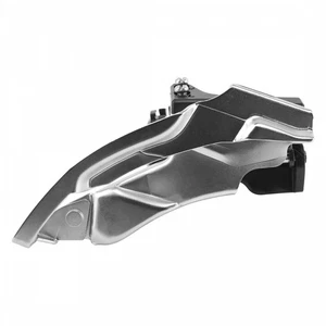 Sunrace FD-MS28 10-Speed Triple Front Derailleur | Alloy, Chrome, Dual Swing - Picture 1 of 1