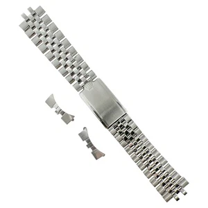 Rolex Vintage Jubilee Bracelet 6251H 20mm Stainless Steel Big Crown Watch Band - Picture 1 of 6