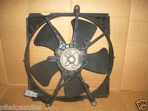 TOYOTA AVENSIS / CARINA E OFFSIDE DRIVER SIDE RADIATOR FAN WITH COWLING 5 BLADES - Picture 1 of 1