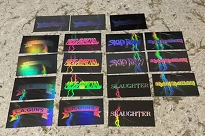 Lot Of 22 1991 Impel Mega Metal Hologram Chase Insert Cards - Picture 1 of 7