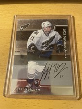 2001-02 BAP Be A Player Signature Series Autograph Jeff Halpern Auto #172
