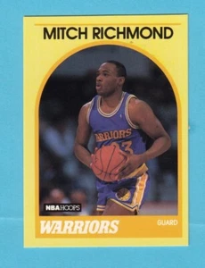 1988-1989 NBA Hoops # 31 Mitch Richmond -- Golden State Warriors -- Caja 99 - Imagen 1 de 1