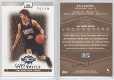 2007-08 Topps Triple Threads Sepia /99 Kyle Korver #37
