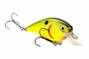 STRIKE KING KVD 1.5 SILENT CRANKBAIT, HCKVDS1.5-535, BLACK BACK CHART, LURE - Picture 1 of 1