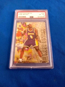 PSA Graded 1996 KOBE BRYANT Rookie Basketball Card Fleer Metal #181 - Picture 1 of 4