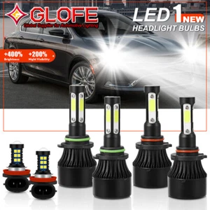 For Honda Civic 2006-2013 2014 2015 LED Headlight Hi/Lo Fog Light White Bulb 6PC - Picture 1 of 8