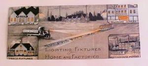US ALL OVER AD LIGHTINH ,TELEPHONE SUPPLY,WESTINGHOUSE MOTORS INDIANA EVANSVILLE - Picture 1 of 2