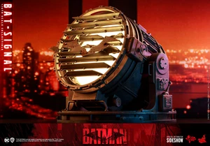 THE BATMAN~BAT-SIGNAL~SIXTH SCALE FIGURE ACCESSORY~MMS640~HOT TOYS~MIBS - Picture 1 of 8