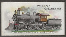 WILLS-LOCOMOTIVES & ROLLING STOCK 1901(NO CLAUSE)-#20- NEW YORK CENTRAL 