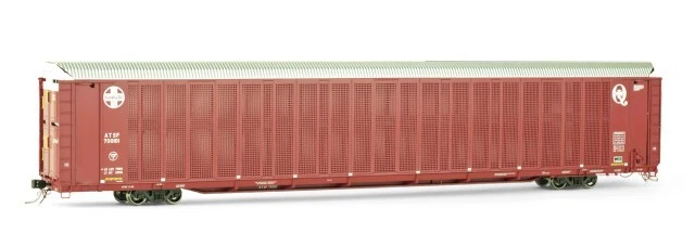 ROKA ~ HO Safe-Pak Autorack ATSF Tri-Level Low Roof Tri-Fold Doors ~ 700101 - Image 1 of 1