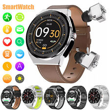Smart Watch with Earbuds Men Smartwatch 2 In 1 Wireless Headset For iOS Android