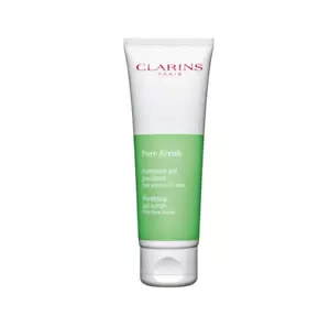 Clarins Pure Scrub Purifying Gel Scrub With Lava Beads 50ml. 1.7oz Sealed NIB - Picture 1 of 2