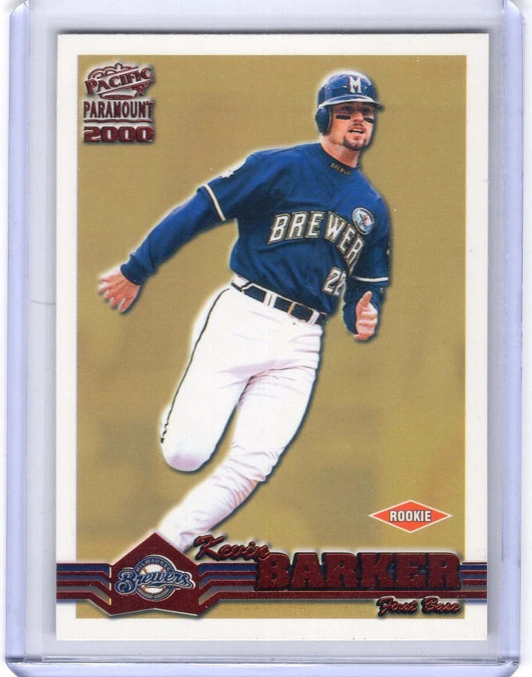 KEVIN BARKER 2000 Pacific Paramount COPPER #125 - BREWERS - Image 1 of 1