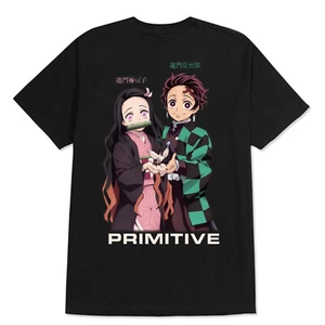 Black Primitive x Demon Slayer Kamado Tee - Picture 1 of 2