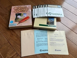 Kings Quest I Quest For The Crown 5,25'' BIG BOX Sierra - Foto 1 di 3