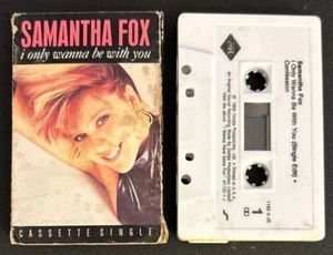 Samantha Fox I Only Wanna Be With You Confesssion 11924JS Single Cassette Tape￼ - Picture 1 of 6